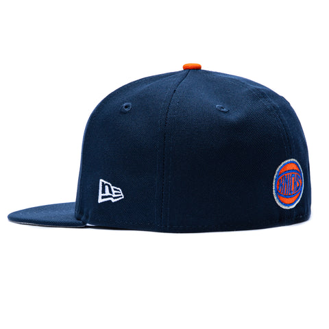 New Era 59Fifty New York Knicks 2026 NBA Champions Patch Hat - Navy New Era