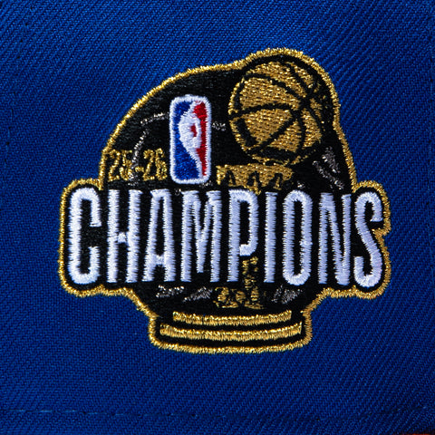 New Era 59Fifty New York Knicks 2026 NBA Champions Patch Hat - Royal, Orange New Era