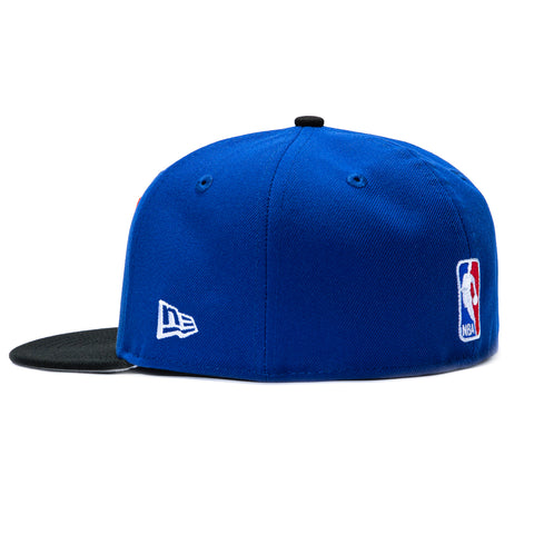 New Era 59Fifty New York Knicks 2026 NBA Champions Patch Arch Bar Hat - Royal, Black New Era