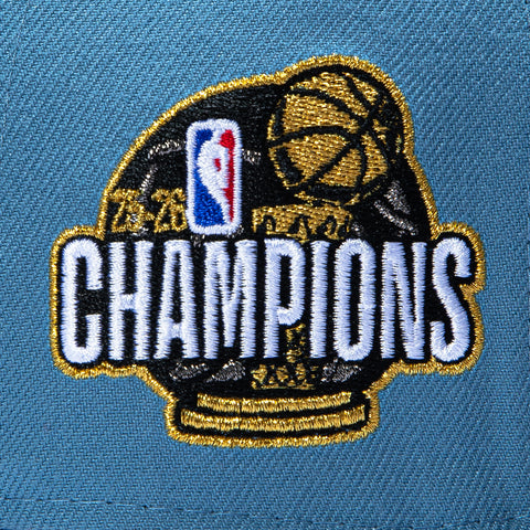 New Era 59Fifty New York Knicks 2026 NBA Champions Patch Hat - Indigo, Black New Era