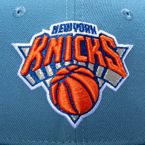 New Era 59Fifty New York Knicks 2026 NBA Champions Patch Hat - Indigo, Black New Era