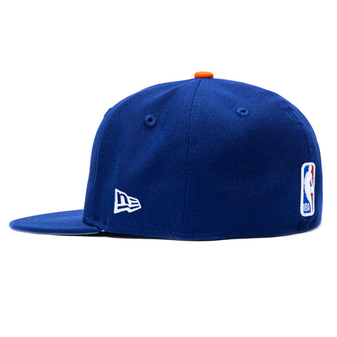 New Era 59Fifty New York Knicks 2026 NBA Champions Patch Token Hat - Royal New Era