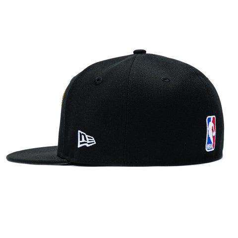 New Era 59Fifty New York Knicks NY Logo Patch 2026 NBA Champions Hat - Black New Era