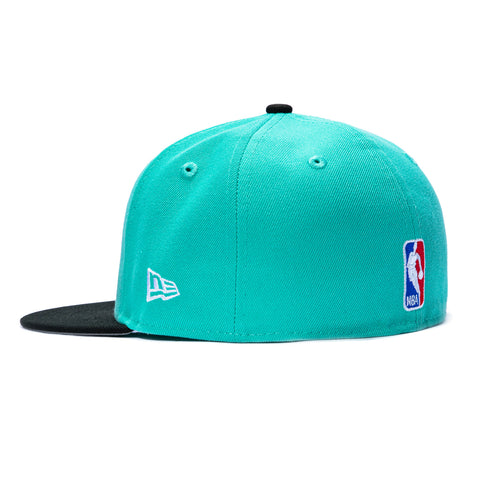 New Era 59Fifty New York Knicks 2026 NBA Champions Patch New York Forever Hat - Mint, Black New Era