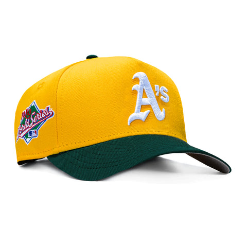 AF940 ATHLETICS WS89 2T GLD/GRN New Era