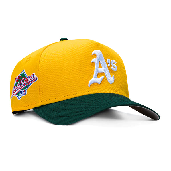 OAKLAND ATHLETICS スナップバック LOGO 7 New Era 9Forty A-Frame Oakland Athletics 1989 World Series Patch