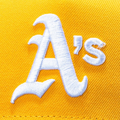 AF940 ATHLETICS WS89 2T GLD/GRN New Era