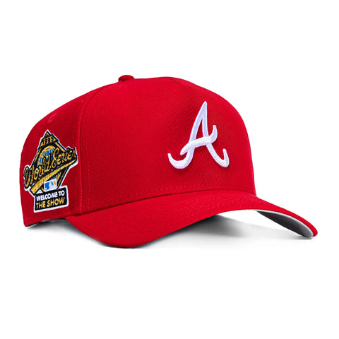 AF940 BRAVES WS95 THE SHOW RED/WHT New Era