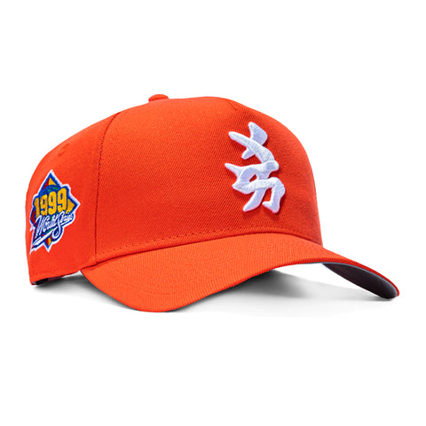 AF940 YANKEES WS99 KANJI ORG/WHT New Era