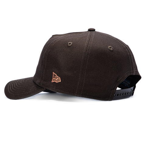 New Era 19Twenty San Jose Giants 50th Anniversary Patch Snapback Pre-Curved Hat - Brown, Ivory New Era