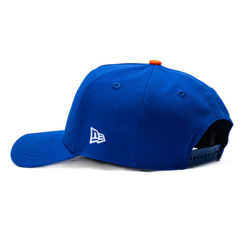New Era 9Forty A-Frame New York Knicks 2026 NBA Champions Patch Token Snapback Hat - Royal New Era