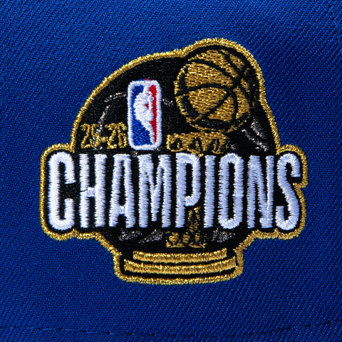 New Era 9Forty A-Frame New York Knicks 2026 NBA Champions Patch Token Snapback Hat - Royal New Era