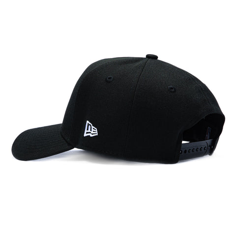New Era 9Forty A-Frame New York Knicks 2026 NBA Champions Patch Token Snapback Hat - Black New Era