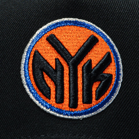 New Era 9Forty A-Frame New York Knicks 2026 NBA Champions Patch Token Snapback Hat - Black New Era