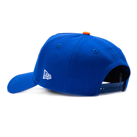 New Era 9Forty A-Frame New York Knicks 2026 NBA Champions Patch New York Forever Snapback Hat - Royal New Era