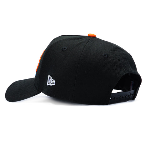 New Era 9Forty A-Frame New York Knicks 2026 NBA Champions Patch City Arch Snapback Hat - Black New Era
