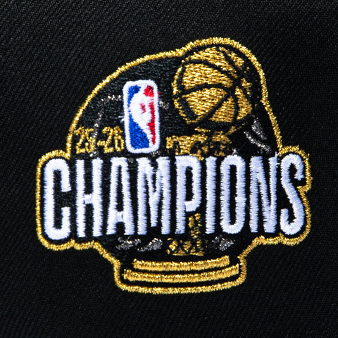 New Era 9Forty A-Frame New York Knicks 2026 NBA Champions Patch City Arch Snapback Hat - Black New Era