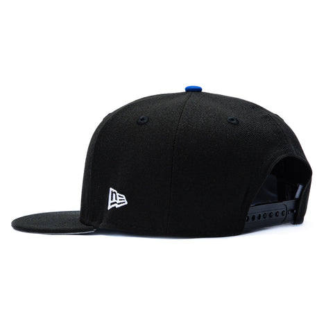 New Era 9Fifty New York Knicks 2026 NBA Champions Patch Snapback Hat - Black New Era
