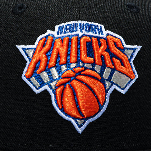 New Era 9Fifty New York Knicks 2026 NBA Champions Patch Snapback Hat - Black New Era