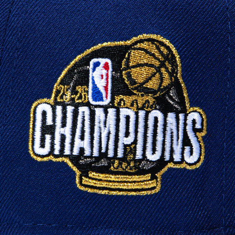 New Era 9Fifty New York Knicks 2026 NBA Champions Patch Token Snapback Hat - Royal New Era