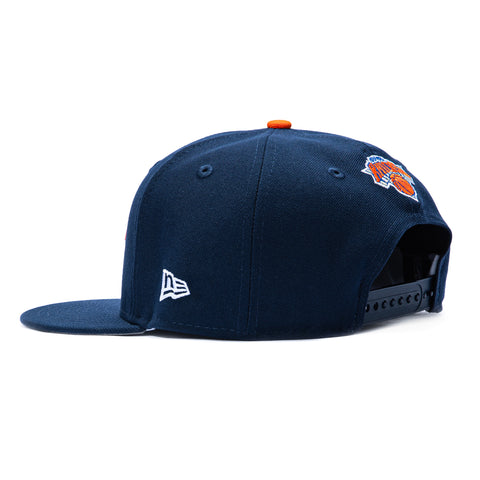 New Era 9Fifty New York Knicks 2026 NBA Champions Patch Snapback Hat - Navy New Era