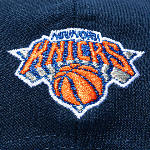 New Era 9Fifty New York Knicks 2026 NBA Champions Patch Snapback Hat - Navy New Era