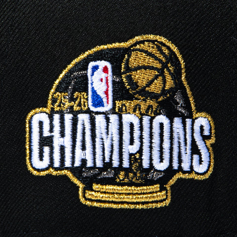 New Era 9Fifty New York Knicks 2026 NBA Champions Patch New York Statue of Liberty Mint UV Snapback Hat - Black New Era