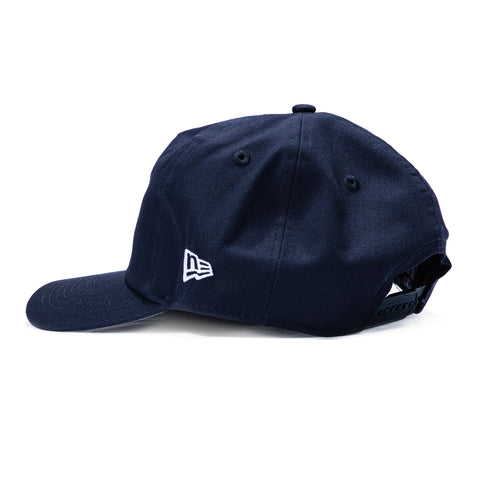 New Era 19Twenty New York Knicks 2026 NBA Champions Patch Overlap Script Snapback Pre-Curved Hat - Navy New Era