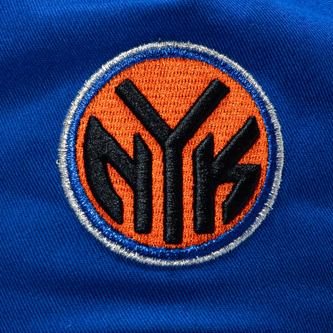 New Era 19Twenty New York Knicks 2026 NBA Champions Patch Token Snapback Pre-Curved Hat - Royal New Era