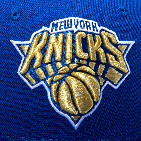 New Era 59Fifty New York Knicks 2026 NBA Champions Patch Ring Ceremony Hat - Royal New Era