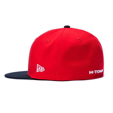 2TONE TEXANS MASCOT HOF RED/NVY New Era