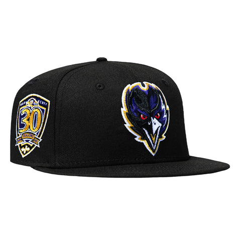 BLK DOME 5950 RAVENS 30TH ALT BLK New Era