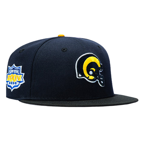 2TONE RAMS SB00 HELMET NVY/BLK New Era