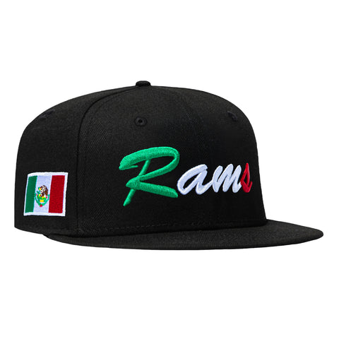 5950 RAMS MX SCRIPT BLK New Era