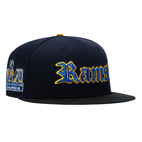 2TONE RAMS SB22 CHAMPS OE NVY/BLK New Era