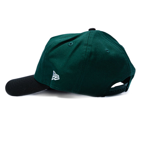 New Era 19Twenty Miami Hurricanes Logo Patch Ibis Snapback Pre-Curved Hat - Green, Black New Era