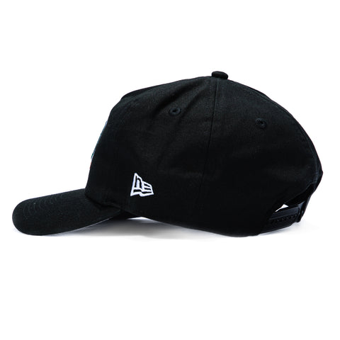 New Era 19Twenty Miami Hurricanes Ibis Logo Patch Logo Snapback Pre-Curved Hat - Black New Era