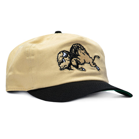 New Era 19Twenty Colorado Buffaloes Vault Snapback Pre-Curved Hat - Tan, Black