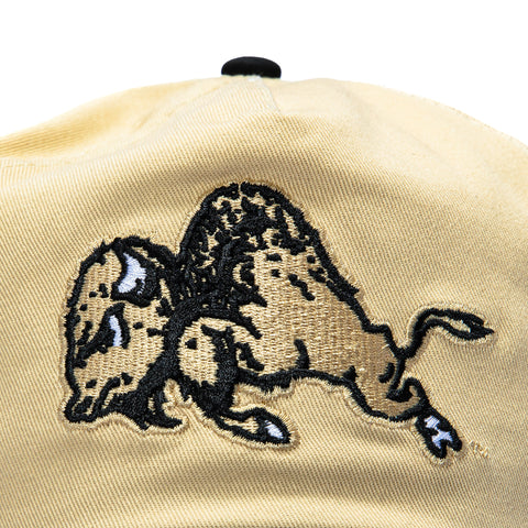 New Era 19Twenty Colorado Buffaloes Vault Snapback Pre-Curved Hat - Tan, Black New Era