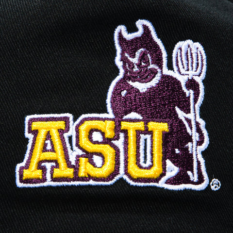 New Era 19Twenty Arizona State Sun Devils Vault Snapback Pre-Curved Hat - Black New Era