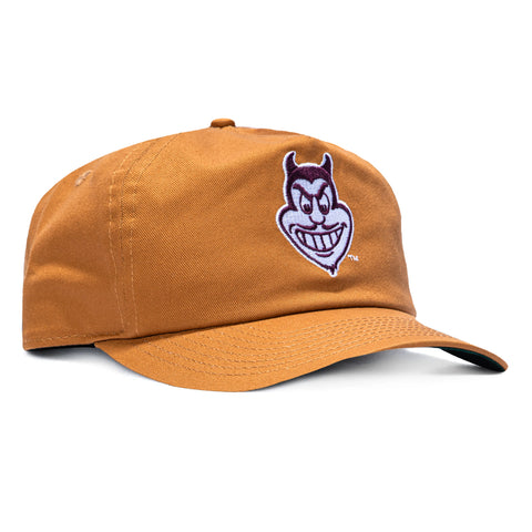 New Era 19Twenty Arizona State Sun Devils Sparky Vault Snapback Pre-Curved Hat - Khaki