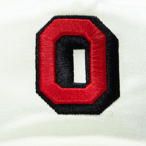 New Era 19Twenty Ohio State Buckeyes Vault Snapback Pre-Curved Hat - White New Era