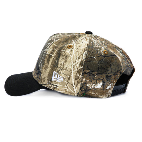 New Era 9Forty A-Frame USC Trojans 2004 National Champions Patch Snapback Hat - Realtree, Black New Era