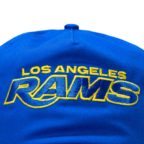 New Era 19Twenty Los Angeles Rams Word Snapback Pre-Curved Hat - Royal New Era