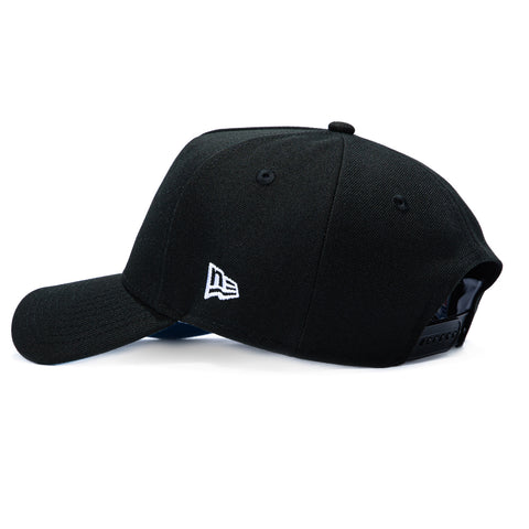 New Era 9Forty A-Frame Los Angeles Rams 2022 Super Bowl Champions Patch Light Blue UV Snapback Hat - Black New Era
