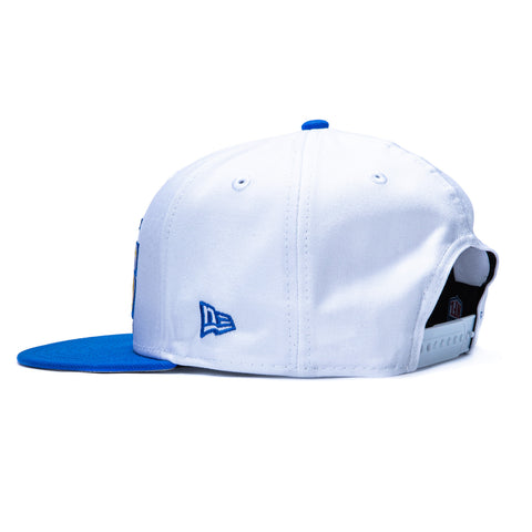 New Era 9Fifty Los Angeles Rams Vintage Snapback Hat - White, Royal New Era
