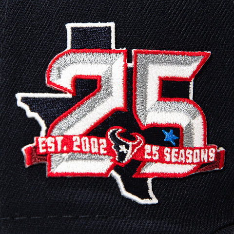 <div>SE26 950 TEXANS 25TH ANN NVY SN</div> New Era