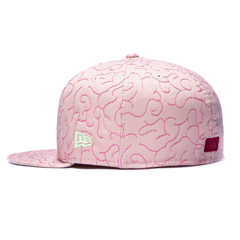 New Era 59Fifty Spooky Szn New York Yankees 1999 World Series Patch Hat - Pink New Era