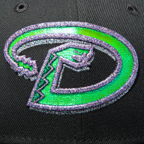 New Era 59Fifty Spooky Szn Arizona Diamondbacks Inaugural Patch D Hat - Graphite, Black New Era