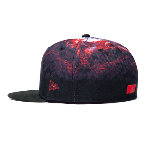 New Era 59Fifty 2026 Horror Pack Arizona Diamondbacks 2011 All Star Game Patch Upside Down Hat - Red, Black New Era